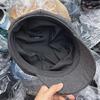 Берет с цепочкой для леди и девушки Мода 2000-х Восьмиугольная шляпа Шляпа-восьмиугольник Шляпа-кепка для девушки Горячая девушка Кепки Всесезонная Шляпа от солнца