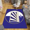 Sutjeska Niksic Pattern Rug Floor Mat for Living Room or Bedroom Soft and Comfortable Carpet a Gift for Birthday and Holiday.