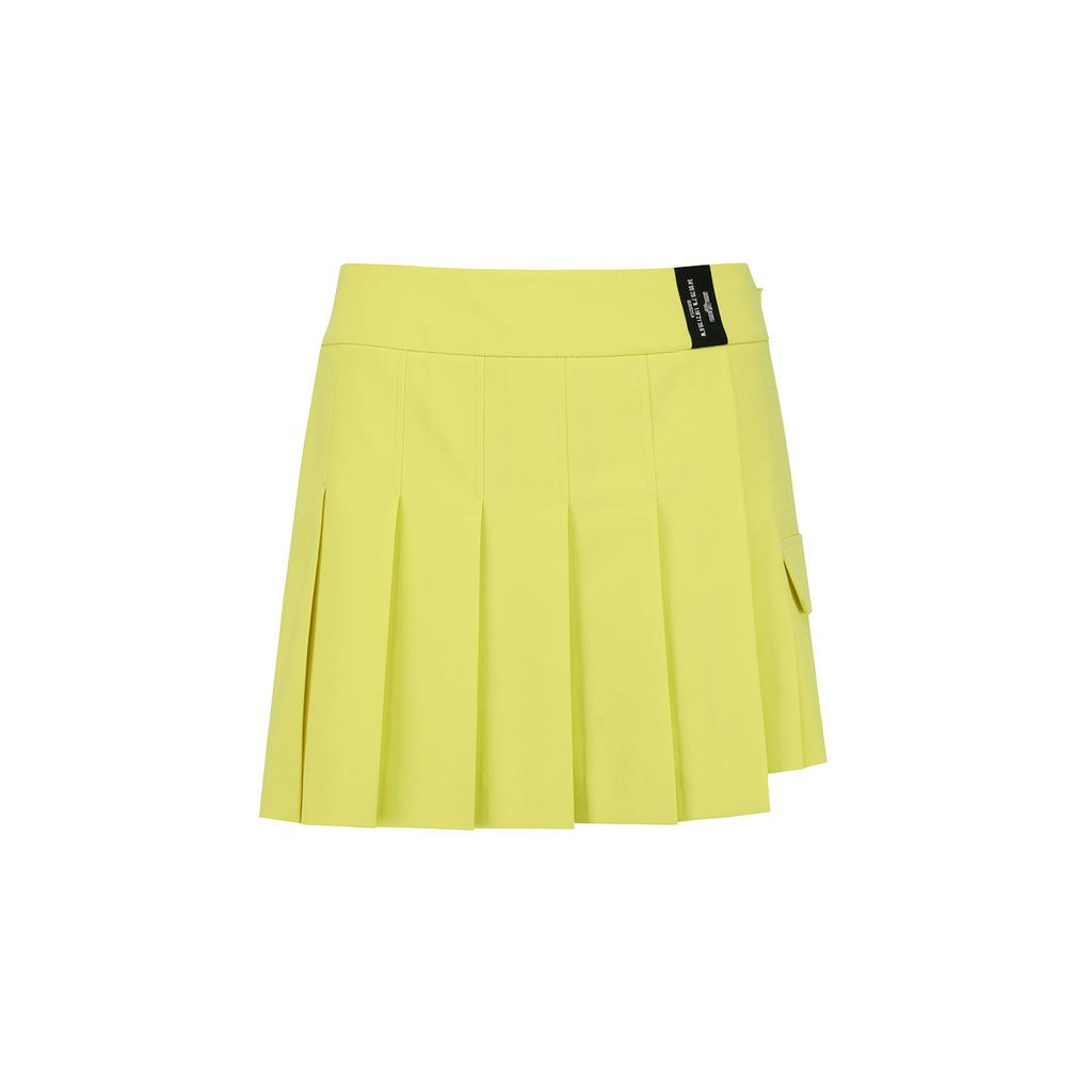 ANEW GOLF Women Over Pleated Half Pants_Ye