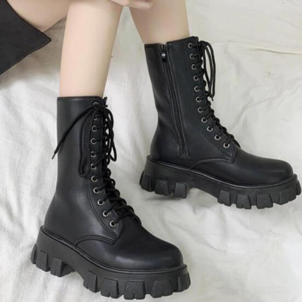 Open Run Women Waevely Platform Lace Up Winter Walker Boots