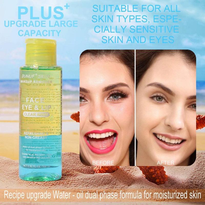 Dual Color Cleansing Oil Deep Facial Cleansing Eyes and Lips Emulsifying Quick Gentle Care