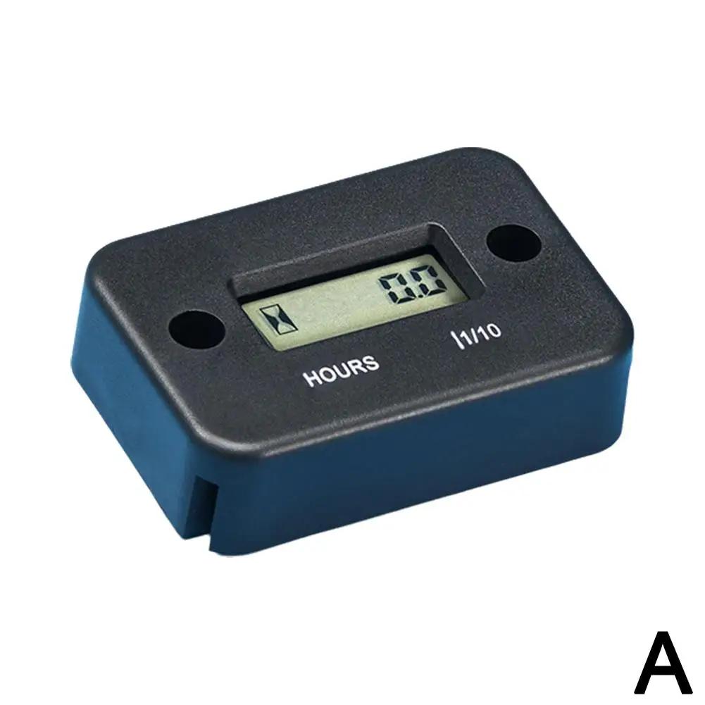 Цифровой счетчик моточасов ЖК-счетчик для квадроциклов, мотоциклов, приборов, часов, снегоходов, бензиновых лодок, генераторов, велосипедов, автомобилей, аксессуаров H5U7