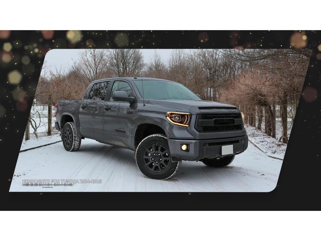 VLAND Headlight Assembly for 2014-2018 Toyota Tundra Modification