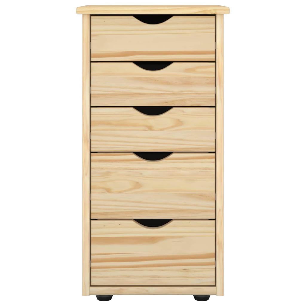 Шкаф Коричневый 34 x 39 x 61,5 см Массив Сосны