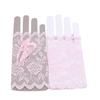 Women's Sexy Lace Gloves Short Cute Fingerless Fashion Wedding Sunscreen Gloves Comfortable Breathable Women Gloves