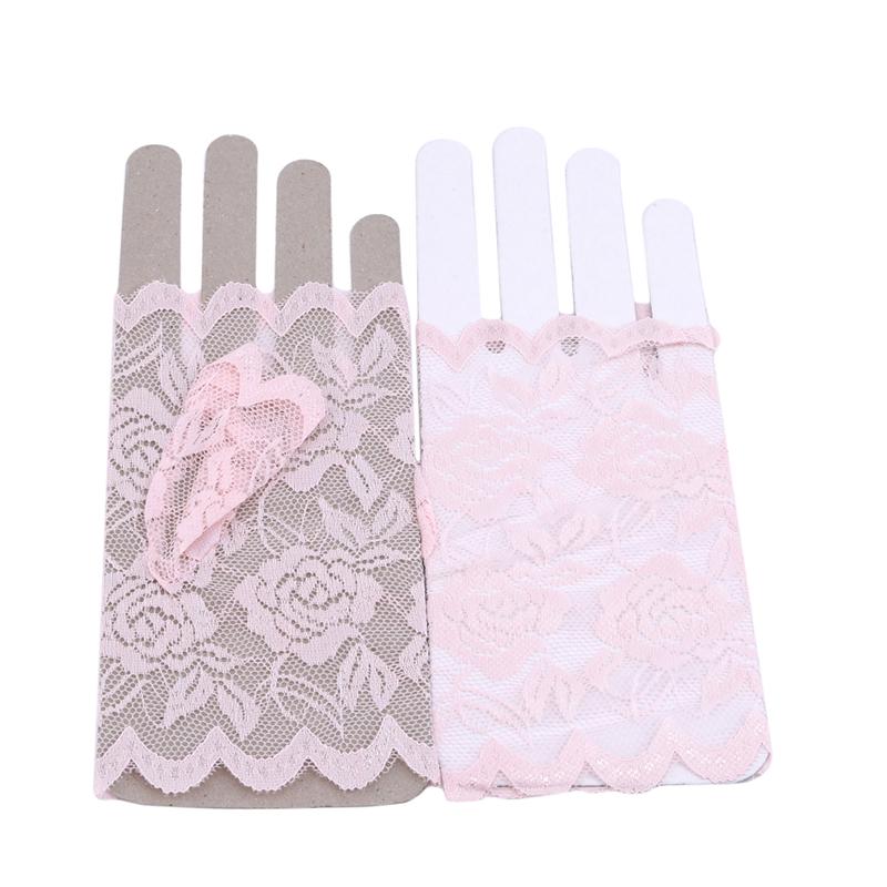 Women's Sexy Lace Gloves Short Cute Fingerless Fashion Wedding Sunscreen Gloves Comfortable Breathable Women Gloves