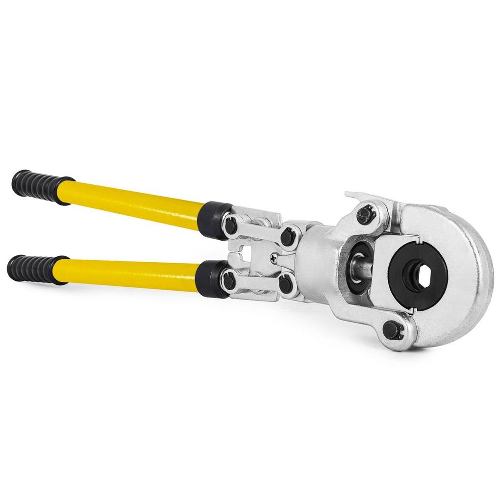 Copper Pipe Crimper Plumbing Crimping Tool V 12-28mm, Pressing Tongs Copper Pipe Crimper Crimping Tool TH 16-32mm Jaws 360° Head
