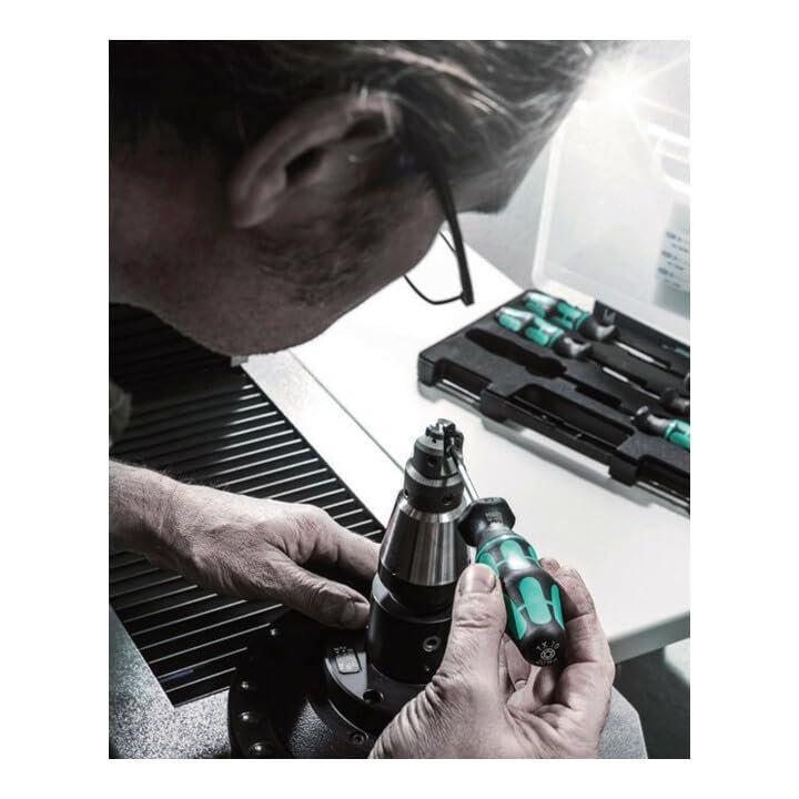 Wera 05027912001 Серия 300 Шестигранный динамометрический отвертка-индикатор, Предустановленный 3,0 Н·м, Шестигранный наконечник Hex-Plus 3,0 мм, 170 мм