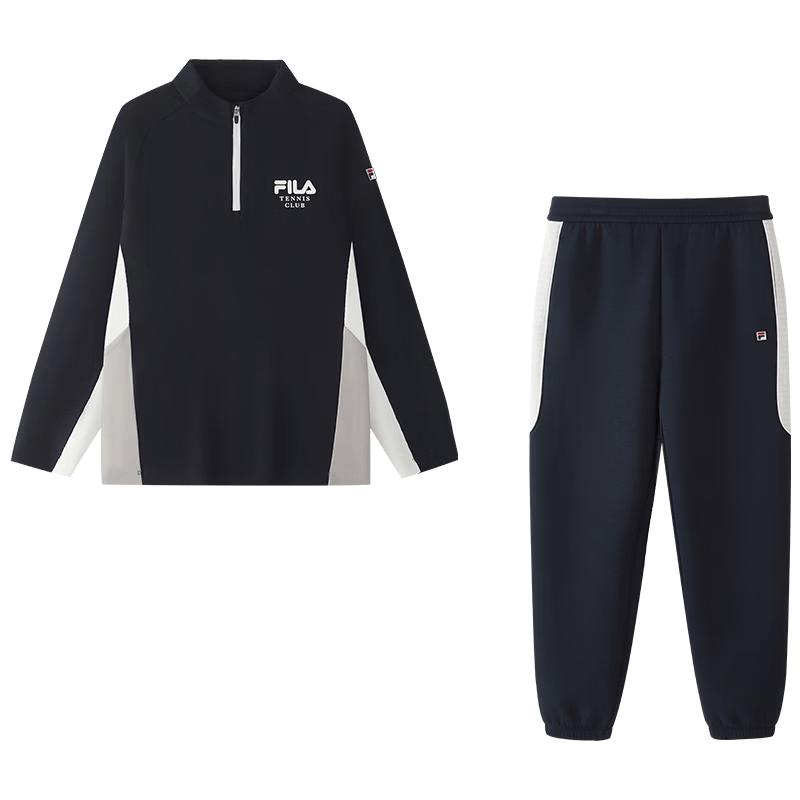 Fila Осенний повседневный комплект для мальчиков: свитшот и брюки