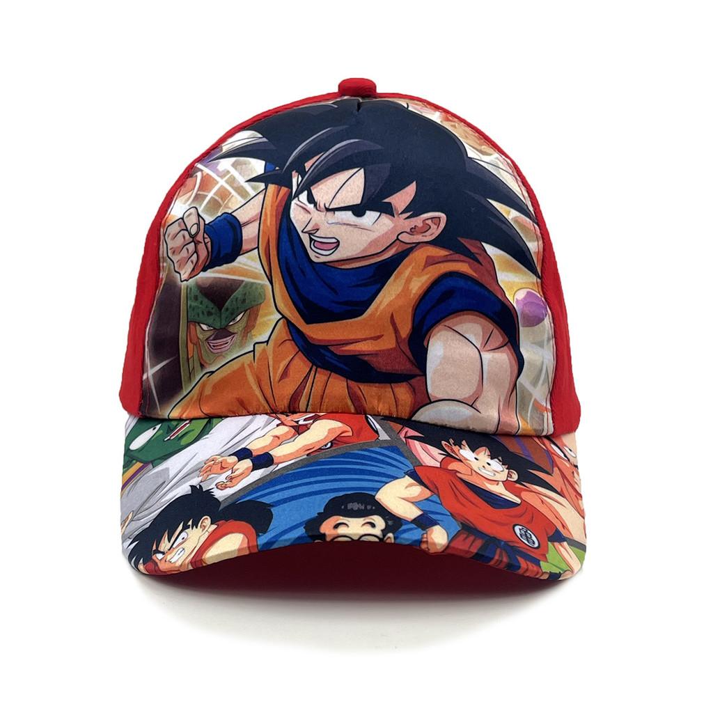 Ball Dragon Cartoon Kids Outdoor Baseball Cap With Polyester Lightweight