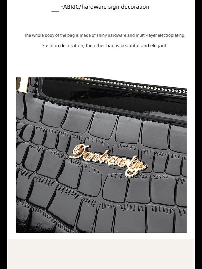 Летняя трендовая женская универсальная сумка через плечо и почтальонка 2024 года