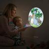 Kids Projector Flashlight with 10 Cards 80 Images Cartoon Night Light Projector Toy for Kids Bedtime Story Education Gift