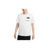 Solid Color Crew Neck Short Sleeve T-Shirt Men Tops White DX8635-121