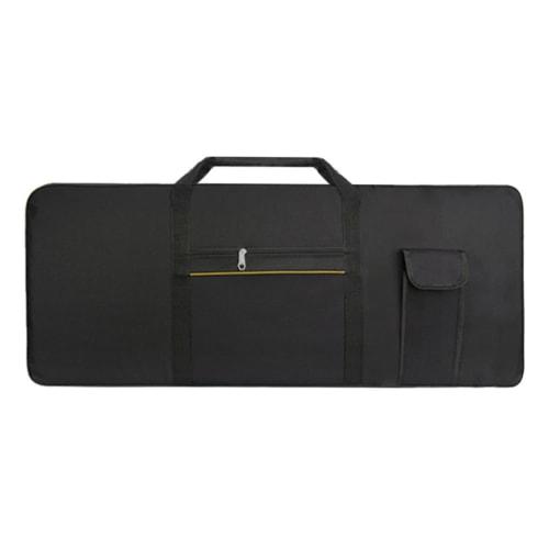 ideamall Keyboard Case, Soft Case, Keyboard Backpack, Shoulder Bag, Handbag, 3-Way, 2 Pockets, 61 Keys