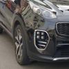 Для Kia Sportage 4 QL 2016 2017 2018 ABS Накладки на передние противотуманные фары Рамка заднего противотуманного фонаря Наклейка Аксессуары для стайлинга автомобиля