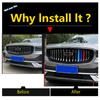 Car Front Grill Decoration Sticker Grille Color Cover Trim For Geely Monjaro Kx11 Manjaro  - 2026 Interior Accessories