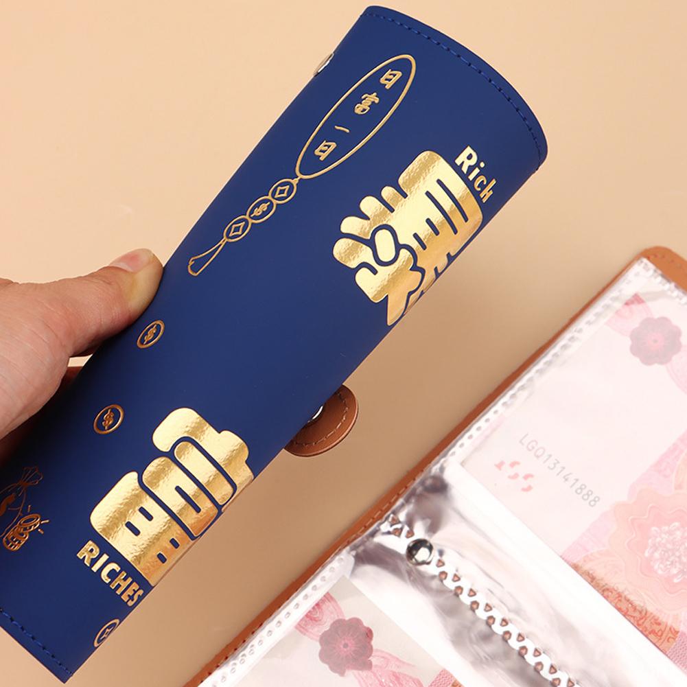 2024 Бюджетный переплет на молнии Конверты-органайзеры Карманы для денег для составления бюджета, исключая денежный конверт C9X7