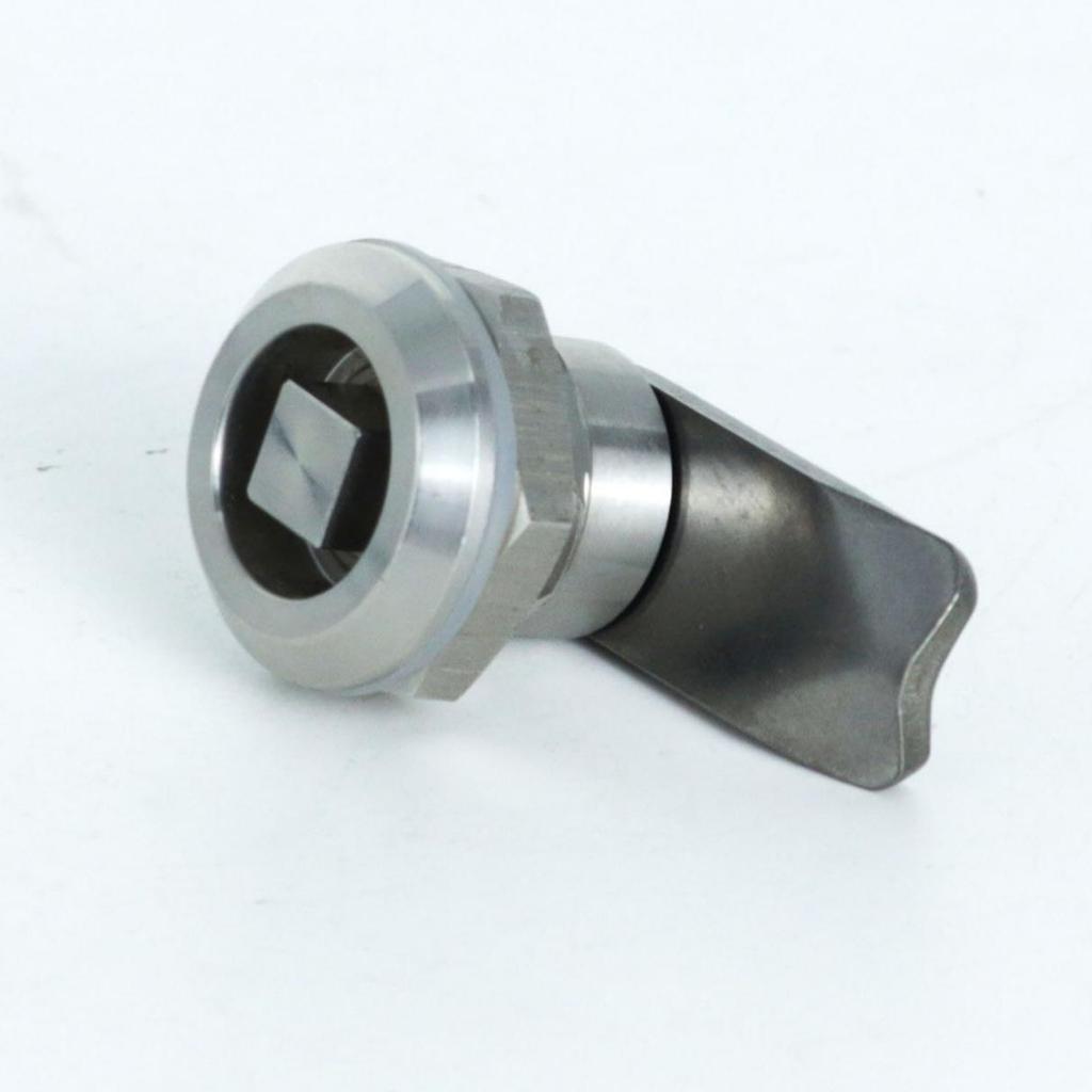Mini Stainless Steel Square Key Quarter Turn Lock IP65 16x14 Panel Cutout Latch for Automation Enclosure