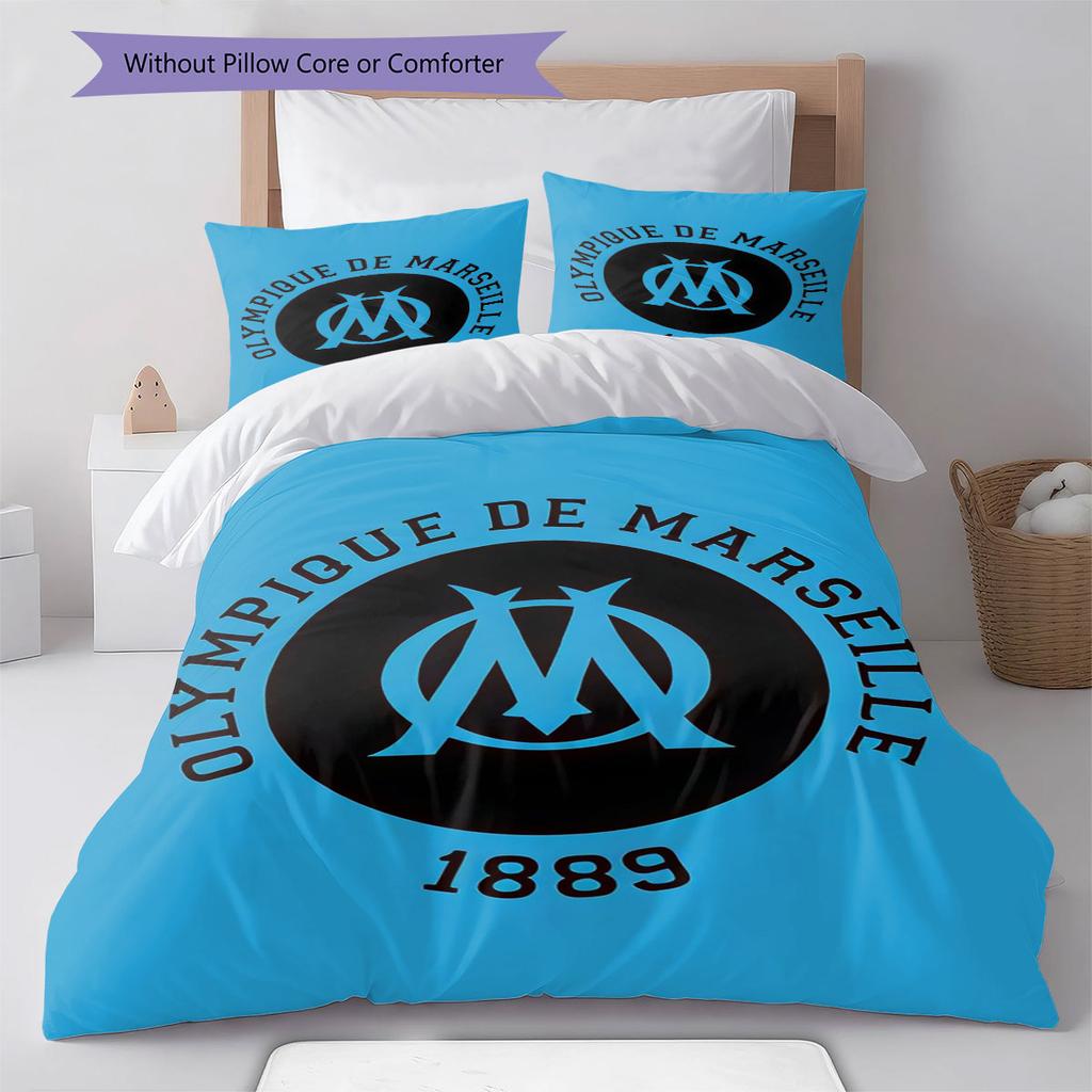 OM Bedding Quilt Set Quilt Cover Pillowcase Home Decoration Birthday Gift (1 * duvet cover + 2 * pillowcase, without core)