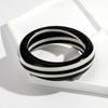 New Colorful Striped Resin Bangle Bracelet for Women Fashion Geometric Stackable Bracelets Minimalist Jewelry Gift