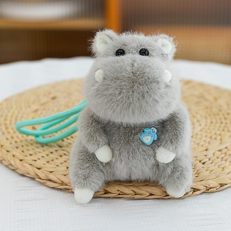 Stuffed Soft Animal Collection Featuring Pig Hippo Plush Toys For Events Kids