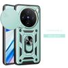 Чехол для Vivo X100 Чехол-крышка для Vivo X100 Pro Чехол для Vivo X100s Pro Магнитное кольцо-держатель Бронированный чехол для телефона Защитная задняя крышка со шторкой для камеры