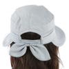 Summer Fashion Korean Style Bowknot Big Visor Cap Color Matching Beach Sun Hat