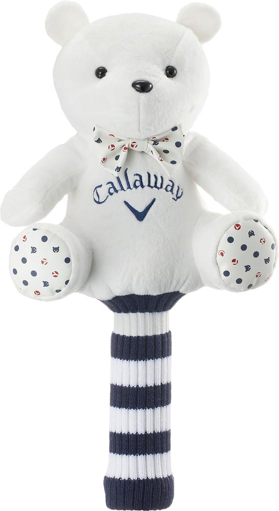 Callaway BEAR Women's Driver Headcover, White, 5515301