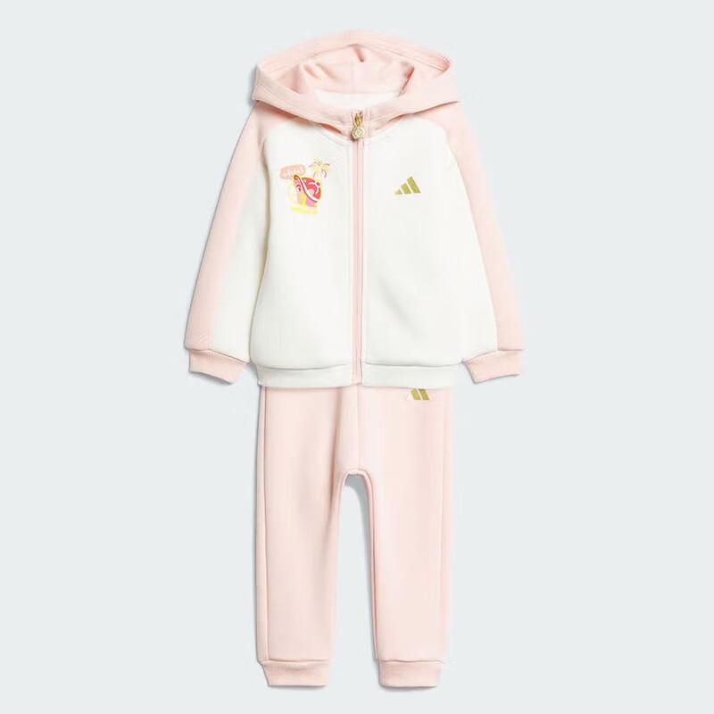 adidas Вязаный спортивный костюм с капюшоном для девочки