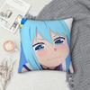 Новая аниме-наволочка K-Konosuba Декоративная диванная домашняя двусторонняя печать Плюшевая квадратная декоративная наволочка для подушки Декор для подушки