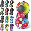 Fidget Pad Ретро Классический Fidget Контроллер Ручной Fidget Игровой Контроллер Веселый Fidget Pad Наборы Классические Fidget Игрушки