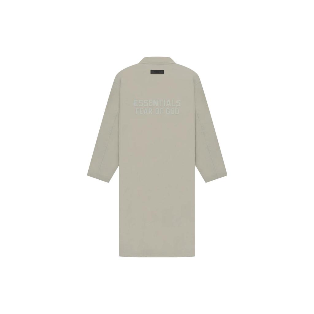 Fear of God Essentials Drop 2 SS23 Long Coat Seal Men Coat Seal-Gray FOG-SS23-278