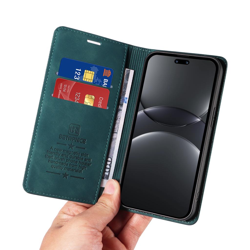 BETOPNICE 003 For Huawei nova 14 Pro 5G/nova 13 Pro 5G Wallet Case Leather Phone Cover with Stand