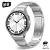 Титановый деловой ремешок для Samsung Galaxy Watch 4/6 Classic 47 43 46 42 мм Роскошный браслет 7 6 5 4 44 мм 40 Без зазоров Браслет 5 Pro 45 мм