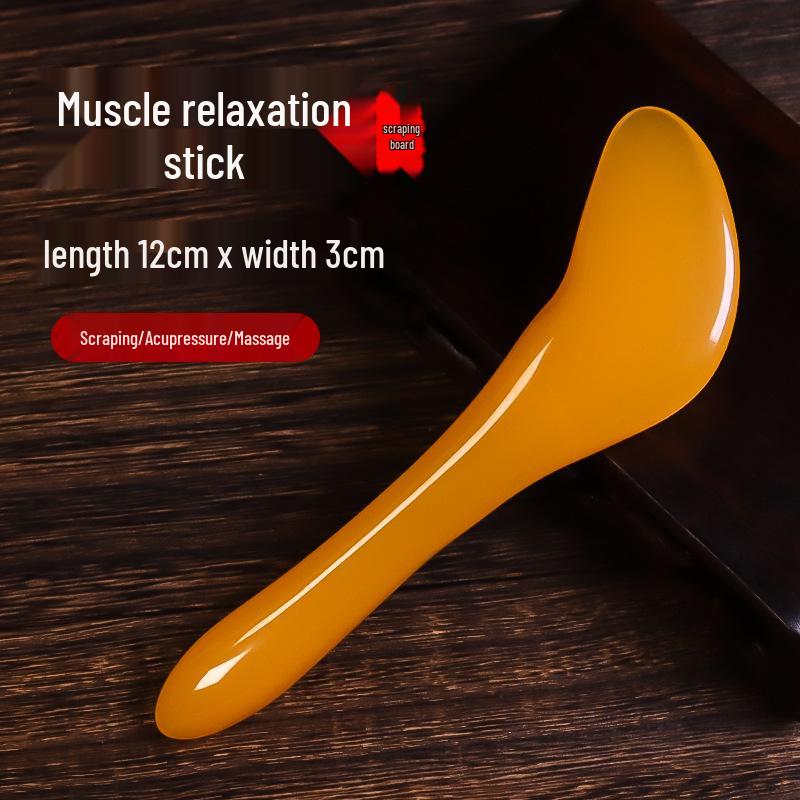 «Скребок для массажа на основе пчелиного воска для шеи, талии и лица»