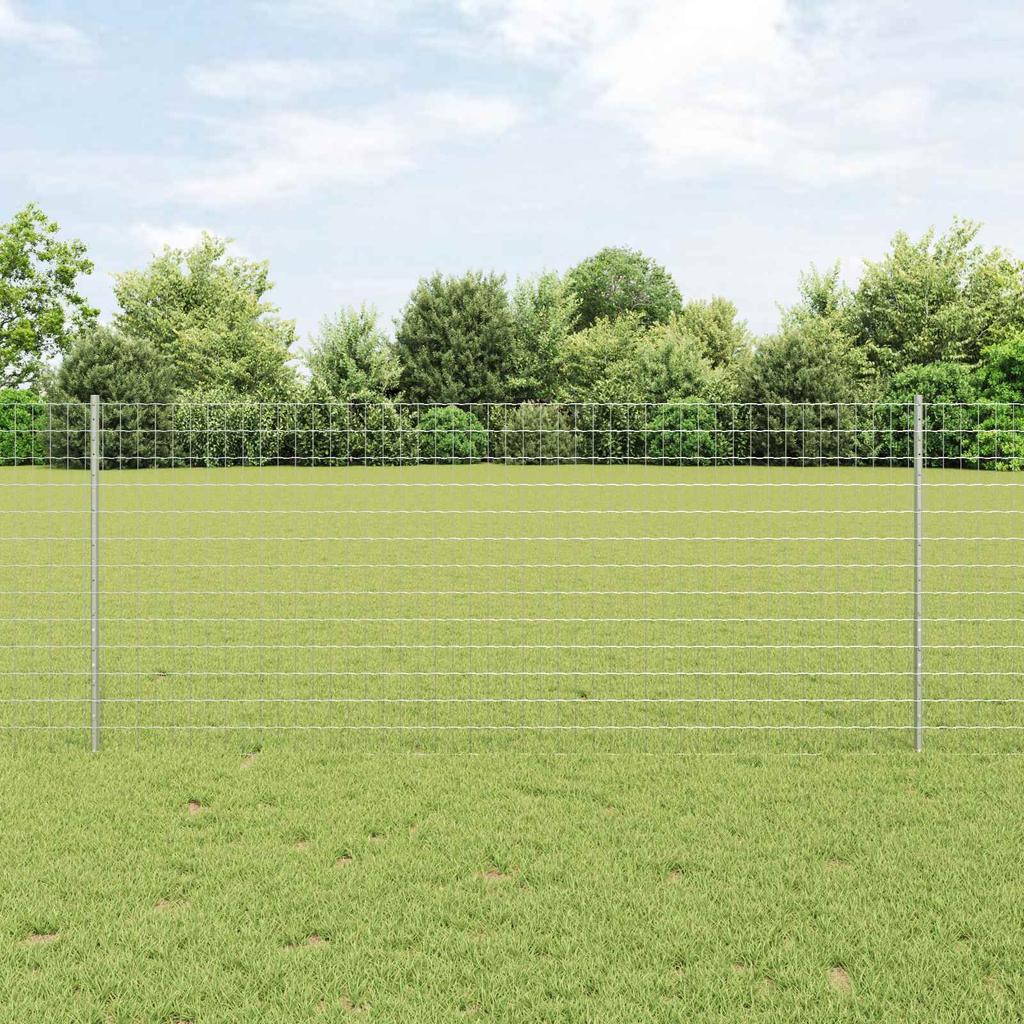 Welded Wire Fence 10 x 1 m (W x H) Hot Dip Galvanized Steel