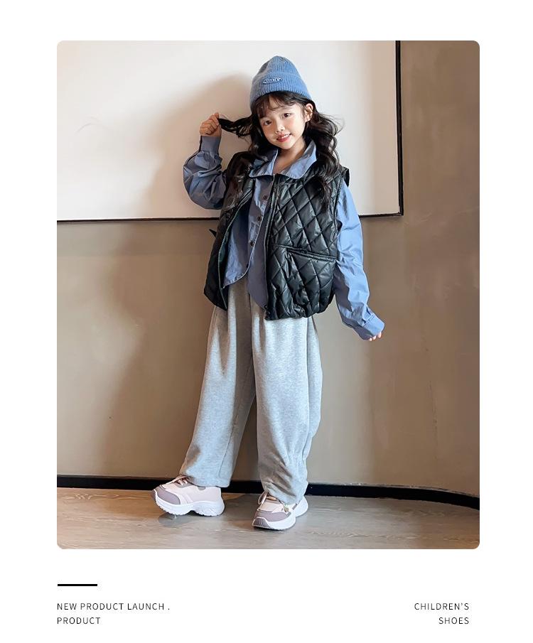 Зимние бархатные кроссовки для детей 2025 года - Корейский стиль для девочек