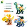 Children's Dinosaur Construction Boy Toy Set Educational Designer Model Screwdriver Disassembly Assembly Puzzle Toys for