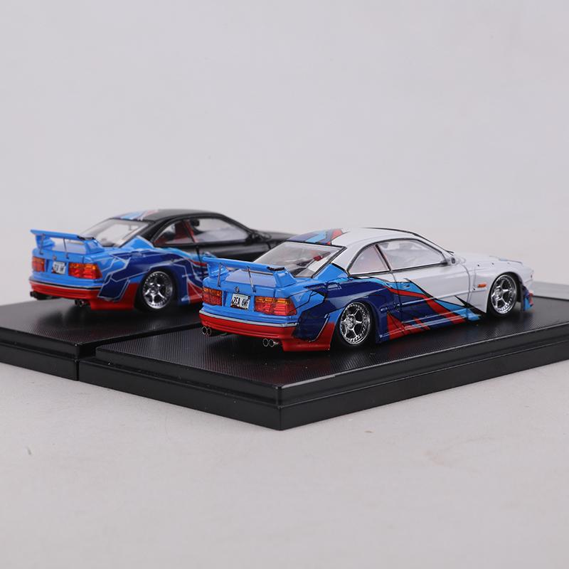 RM MODEL 1:64 850CSi E31 Wide Body Conversion Version Alloy Model Car