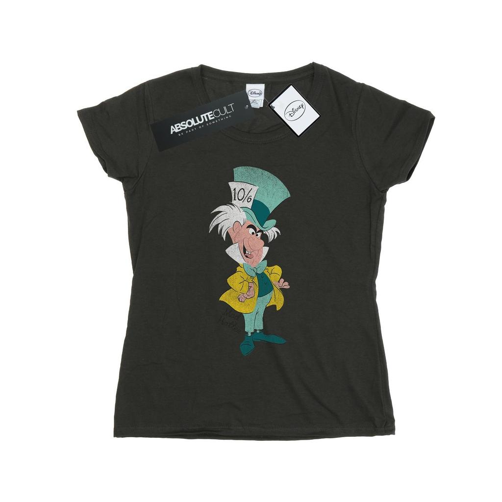 Disney Womens/Ladies Classic Mad Hatter Cotton T-Shirt