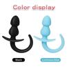 Анальная пробка Светящийся собачий хвост Анальные бусины Мягкий силикон Бат-плаг Хвосты щенка Анальный дилататор Массаж простаты Секс-игрушки для женщины мужчины