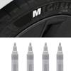 1Pc Car Paint Pen Waterproof Car Wheel Tire Oily Painting Mark Pen White Auto Rubber Tyre Tread Metal Permanent Paint Marker