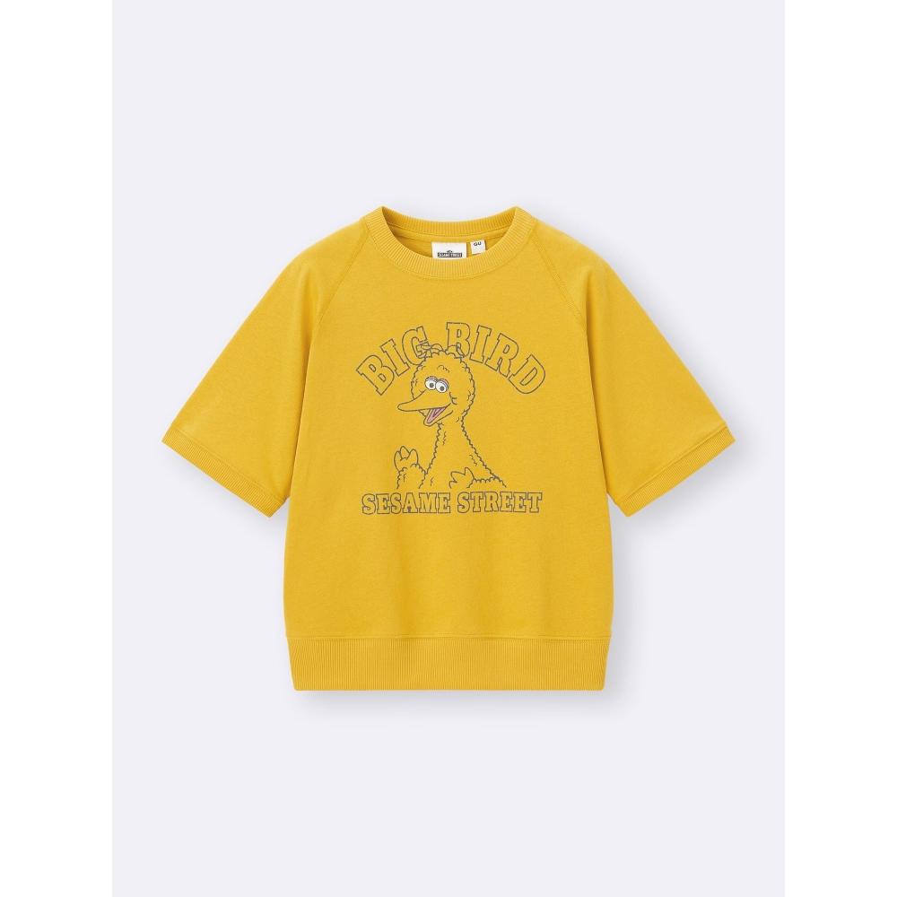 GU by Uniqlo Детский унисекс свитер T Sesame streET