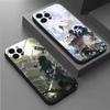 Чехол для телефона N-Nier 2B A-Automata для iPhone 17,16,15,14,13,12,11 Plus,Pro Max,XS,X,XR,SE,Mini,8,7, Мягкий силиконовый черный чехол