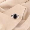 Black Onyx Gemstone 925 Sterling Silver Jewelry Handmade Ring For Wedding Gift RR-8-15