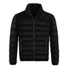 Men's Autumn Winter Zipper Warm Down Jacket Packable Light  Coat