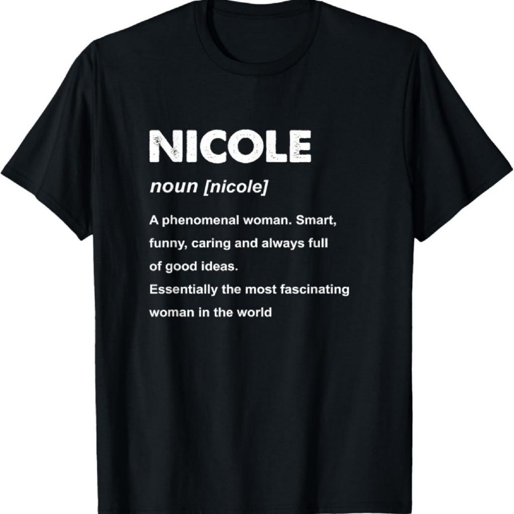 Nicole Name T-Shirt