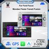 Android Автомобильный радиоприемник Мультимедийный проигрыватель Стерео 2 DIN Для Ford Focus 2007 Mondeo S-max C MAX Kuga Galaxy Fiesta Transit Fusion Carplay BT GPS Wi-Fi 2 + 32 ГБ