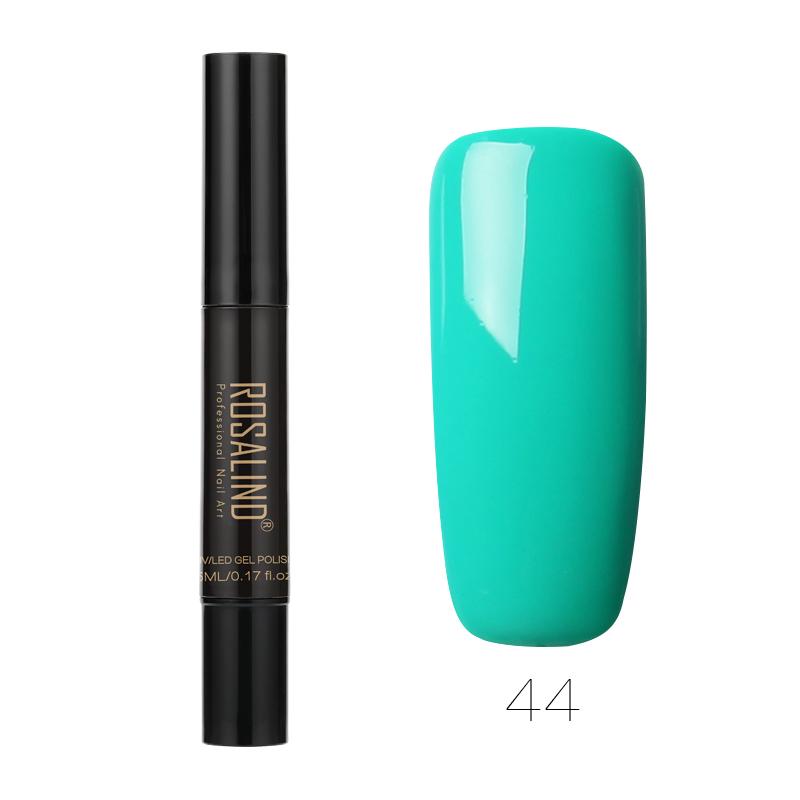 ROSALIND Гель-лак для ногтей 5 мл 01-58 Soak Off Top White Brush Pen Nails Art Полуперманентный УФ-гель