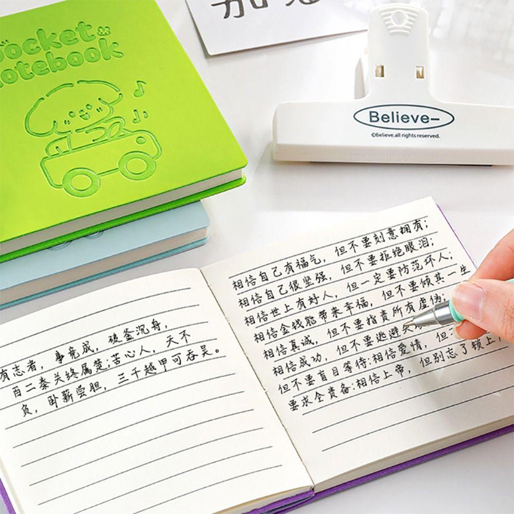 Durable Portable Pocket Book Thickens Horizontal Line Mini Notepad Puppy Scratch Pad Students